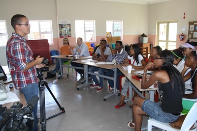 Award-winning film producer inspires youth